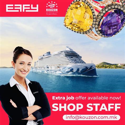 Interviews for Top Jobs at Effy Jewelry. . Effy jewelry cruise ship salary